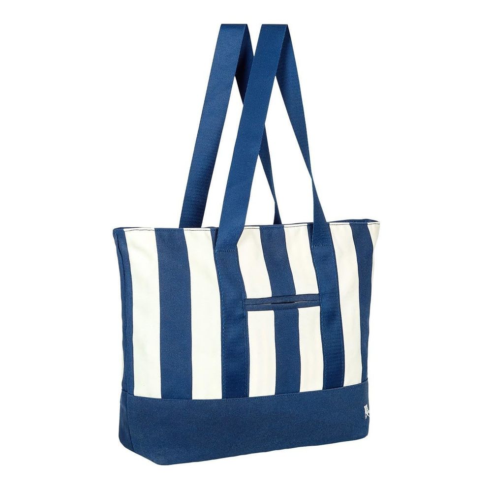 Canvas Beach Bag - Large Waterproof Handbag - Whitsunday Blue :o)